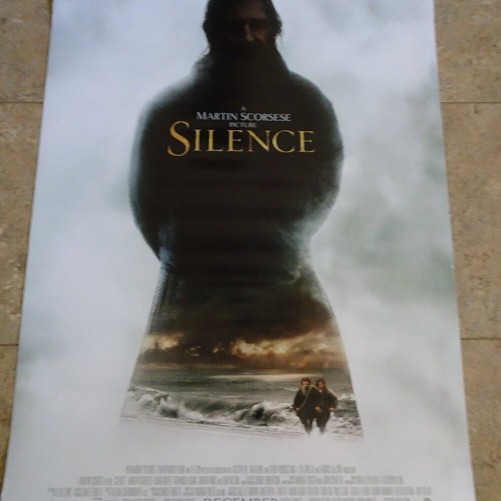 Silence - Movie Poster with Liam Neeson as Father Cristovao Ferreira